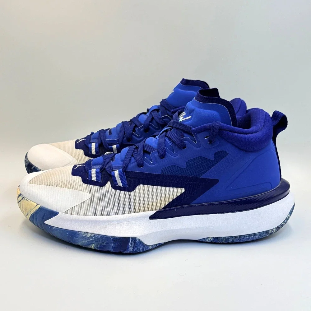 Jordan Zion 1 Hyper Royal White Blue Basketball Shoes DC4208-401 Mens 10